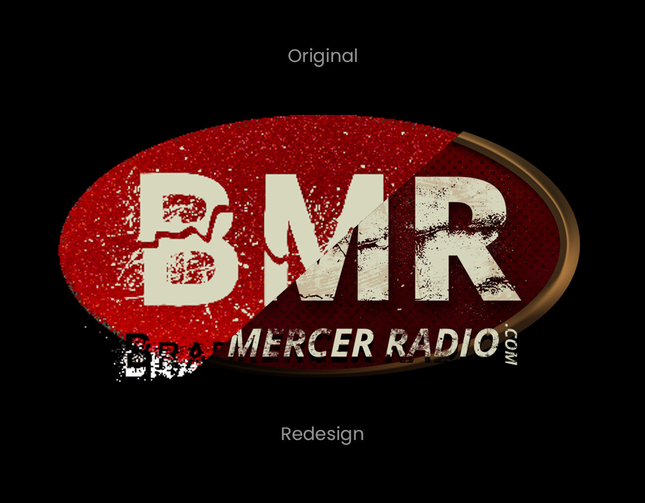 Logo Redesign - Brad Mercer Radio