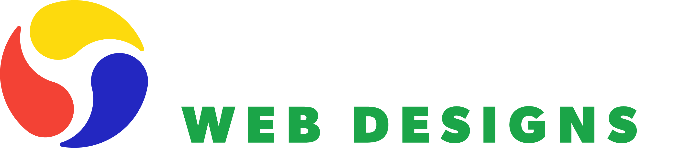 Trinity Web Designs logo with white and green text